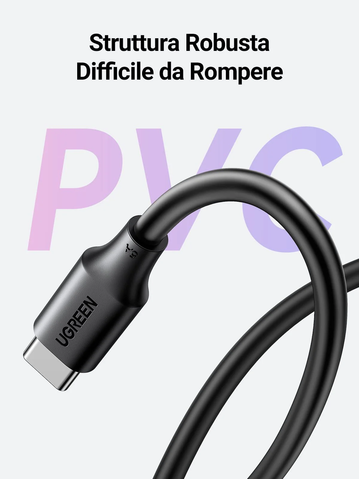 UGREEN USB C to USB C Cable, 2 Pack 100W 1M - Image 6