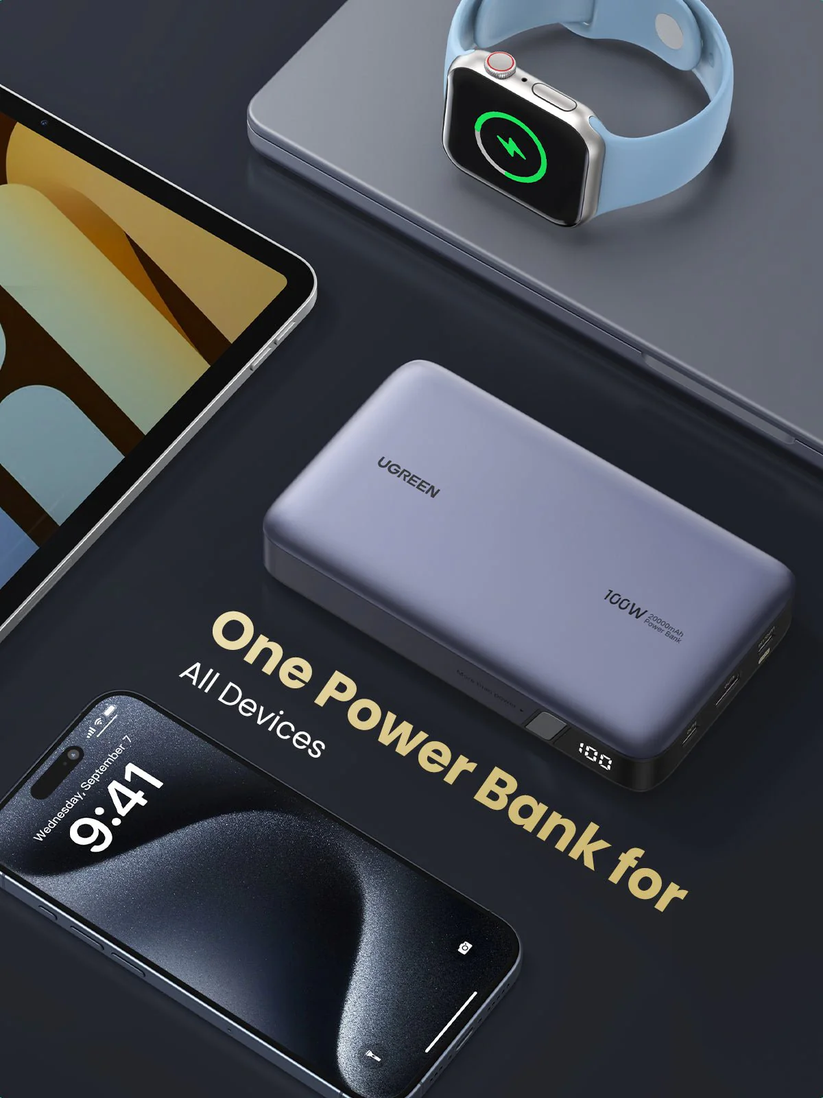 UGREEN Nexode Power Bank 20000mAh 100W - Image 5