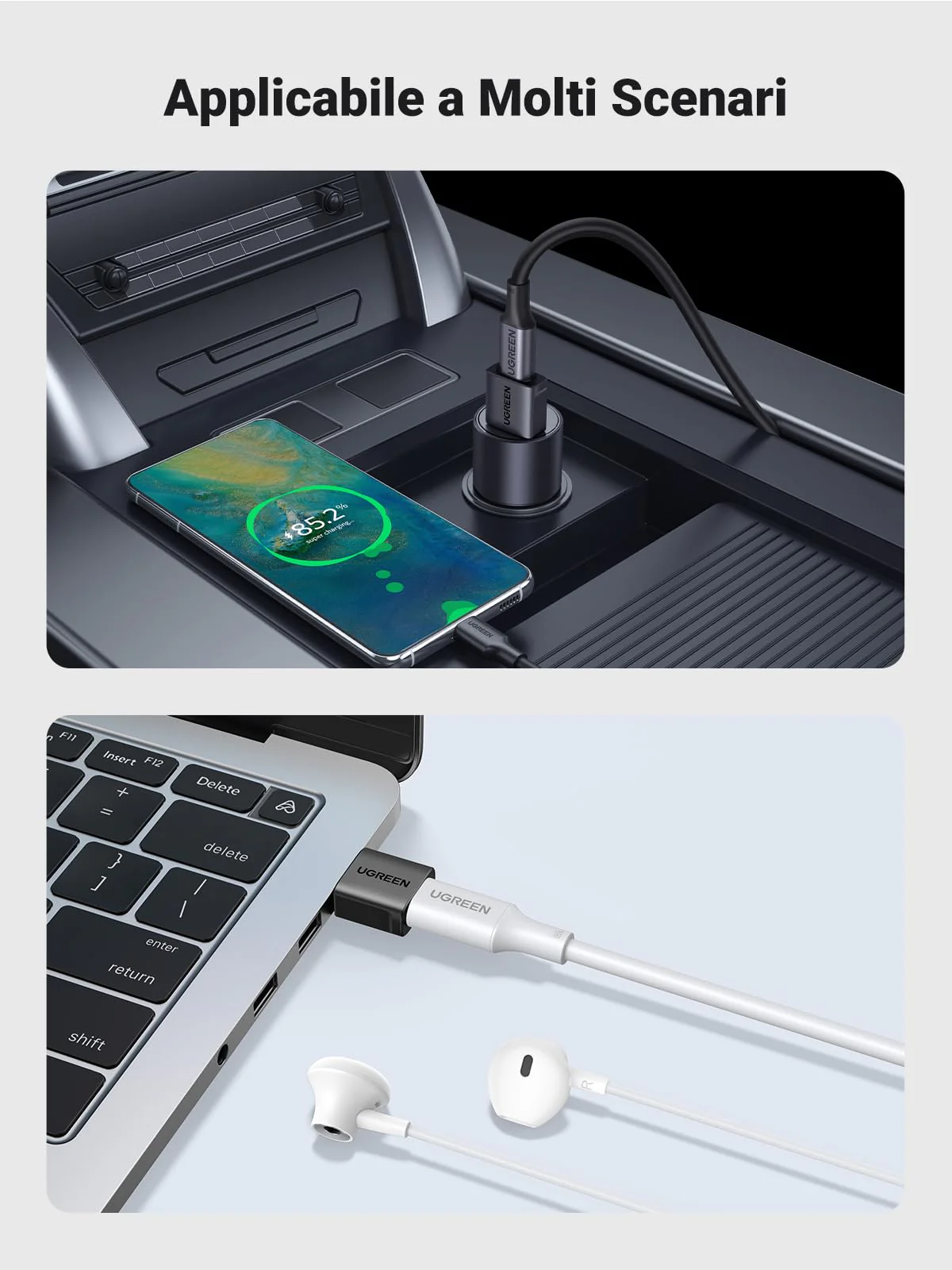UGREEN USB C Adapter USB A 3.1 10Gbps 3 Pieces Male to Female Converter Type C Portable Compatible with iPhone 17 16 Pro Air Plus Max Galaxy S25 S24 CarPlay iPad PC Laptop MacBook - Image 7