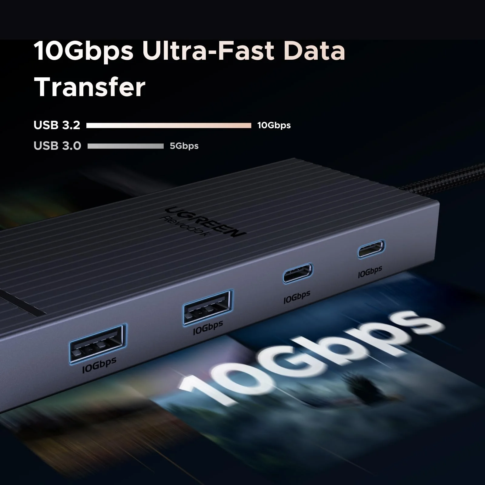 UGREEN Revodok Pro 207 7-IN-1 USB-C Docking Station - Image 4