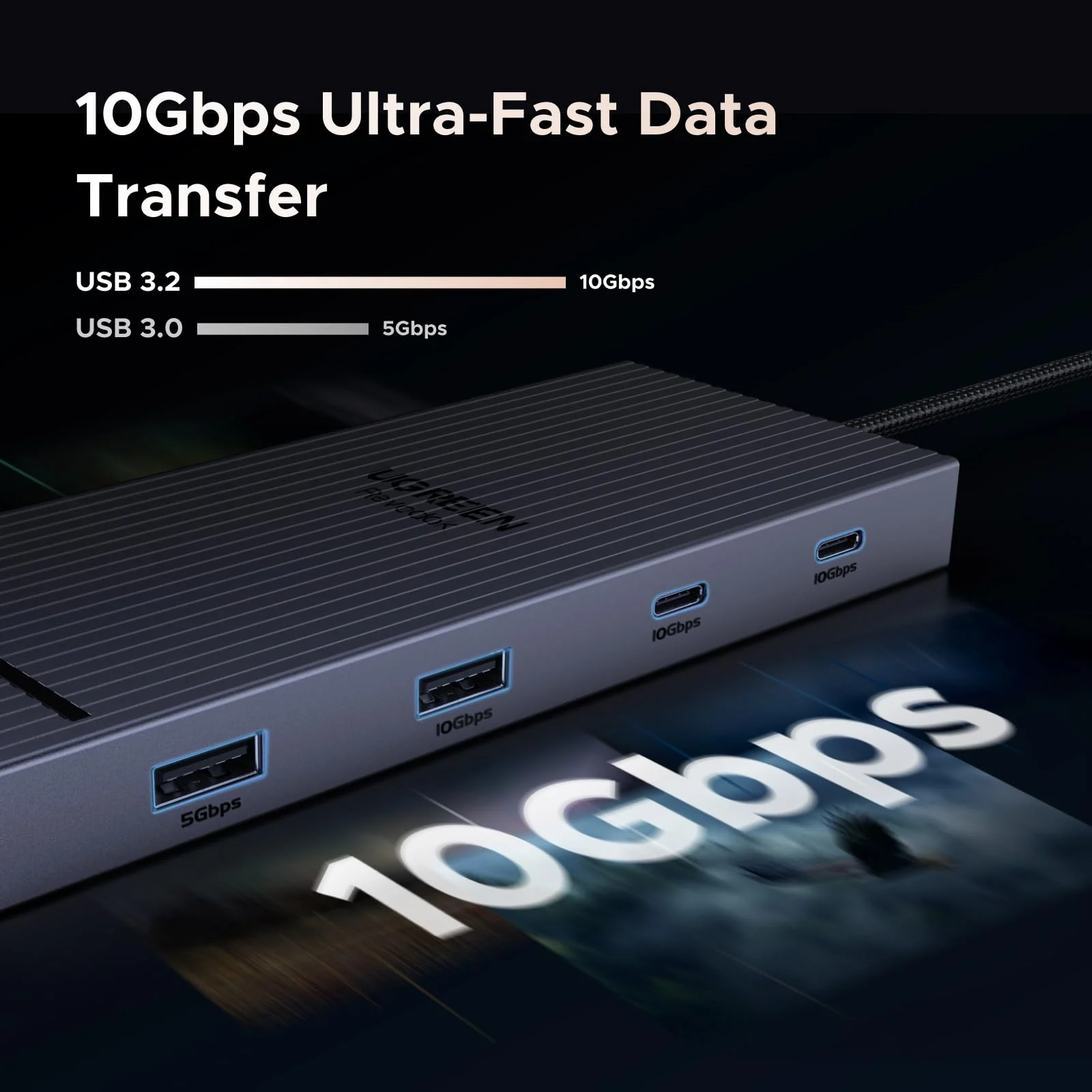 UGREEN Revodok Pro 2102 10-IN-1 USB-C Docking Station - Image 4