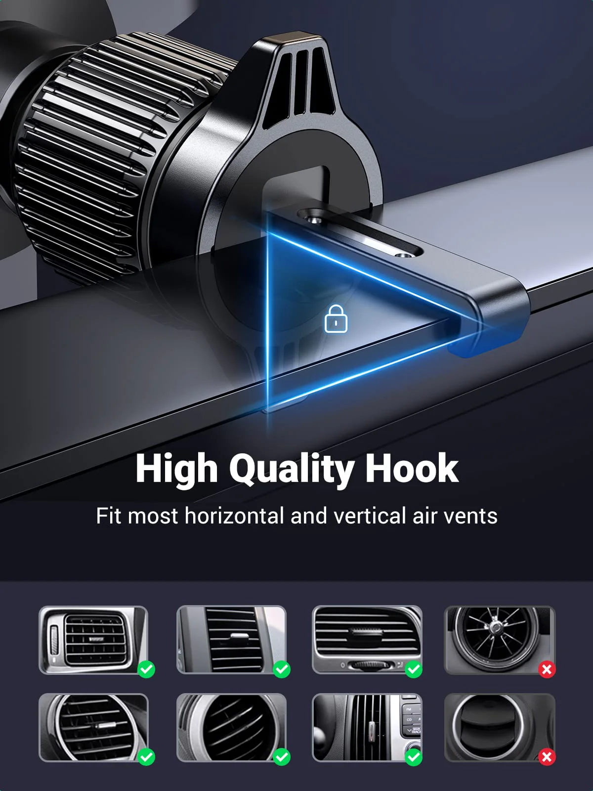 UGREEN Car Phone Holder Air Vent - Image 5