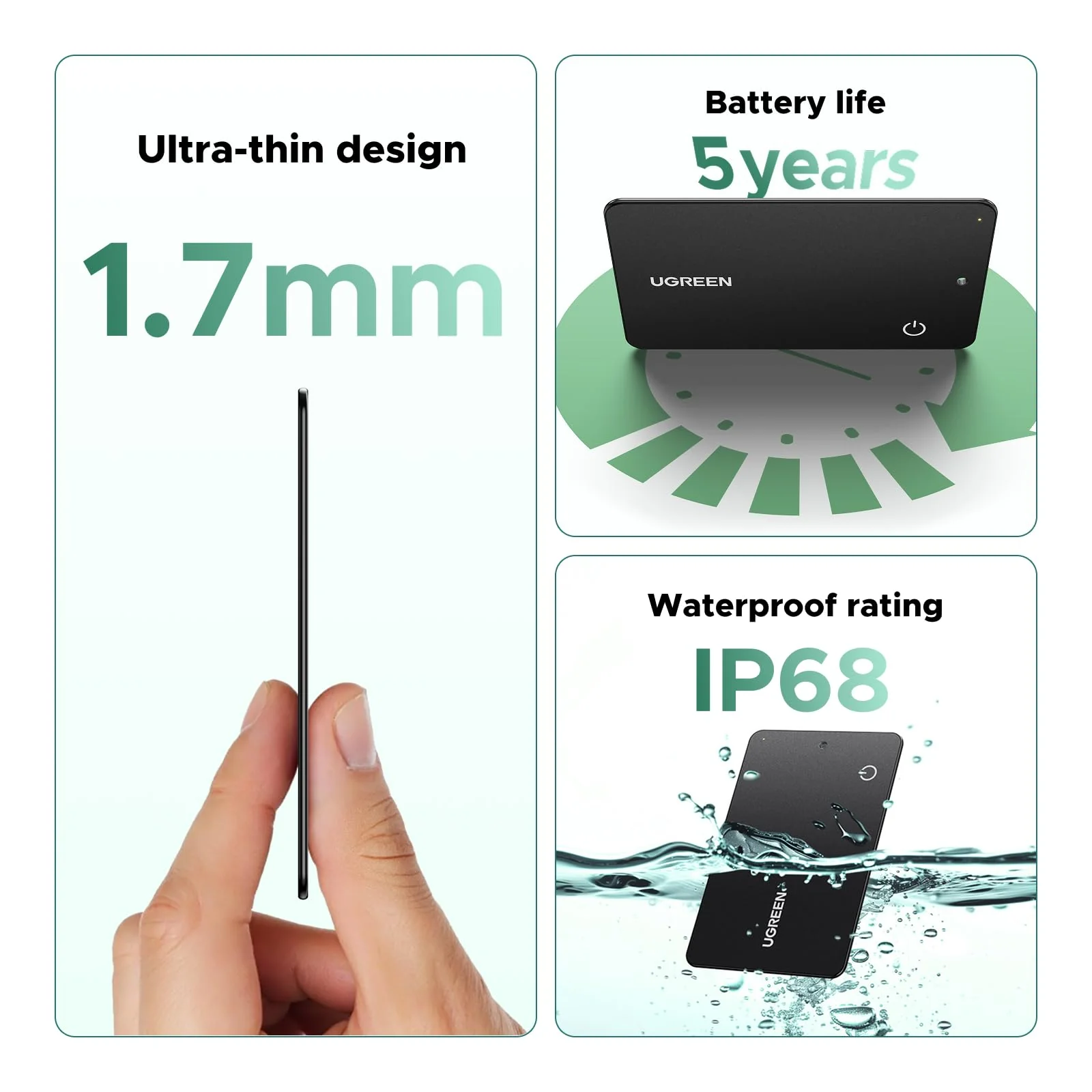 UGREEN FineTrack Slim G Smart Finder (for Android) - Image 4