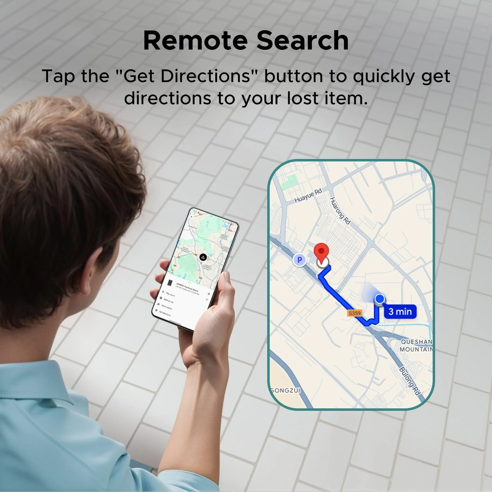 UGREEN FineTrack Slim G Smart Finder (for Android) - Image 6