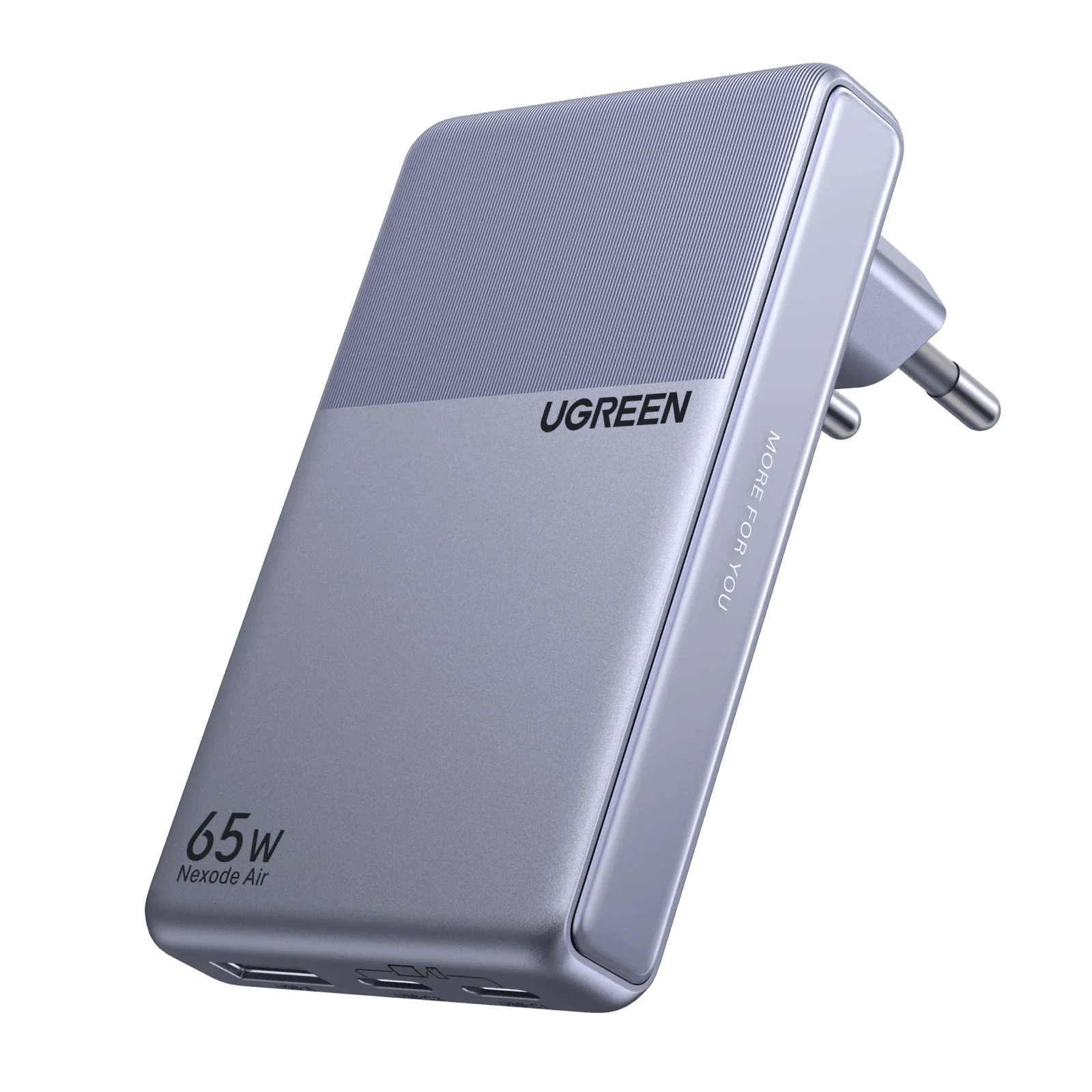 UGREEN Nexode Air Slim Charger (65W, 3-Port, Foldable Plug)