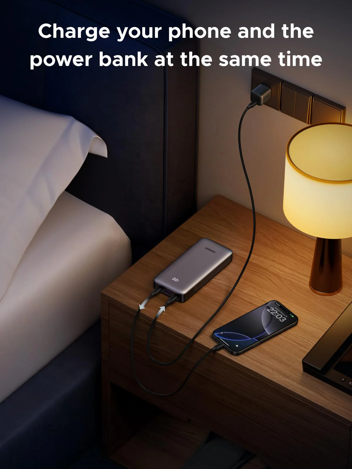 UGREEN Nexode Power Bank 20000mAh 30W (3 Ports) - Image 4