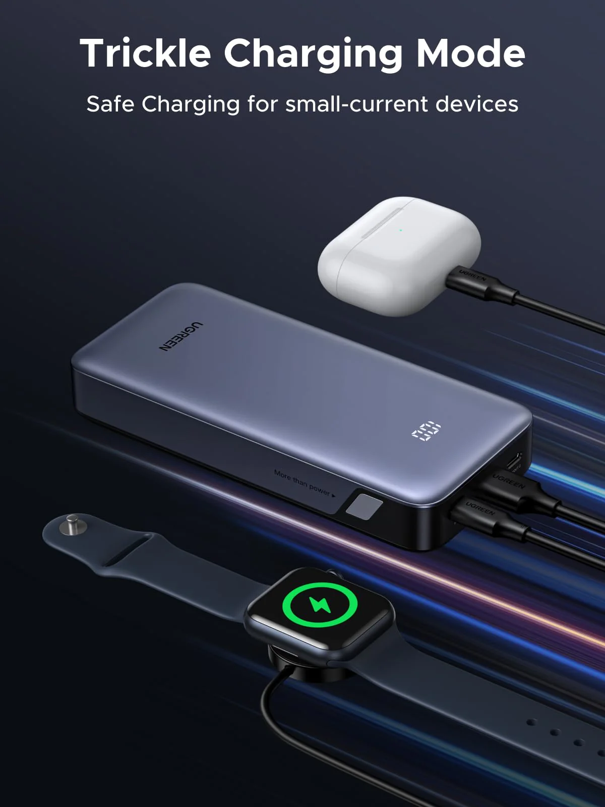 UGREEN Nexode Power Bank 20000mAh 30W (3 Ports) - Image 9