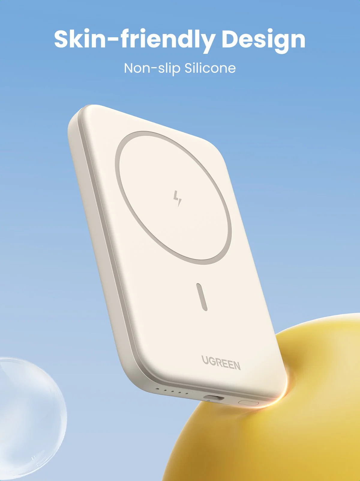 UGREEN Wireless Magnetic Power Bank 5000mAh - Image 3