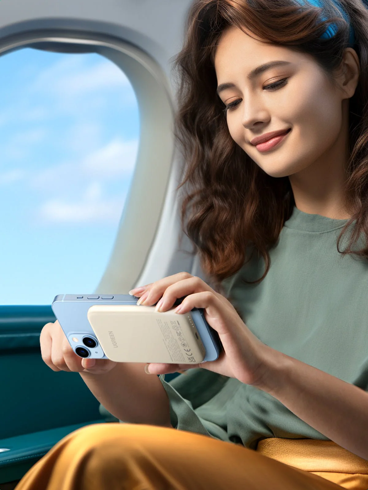 UGREEN Wireless Magnetic Power Bank 5000mAh - Image 4