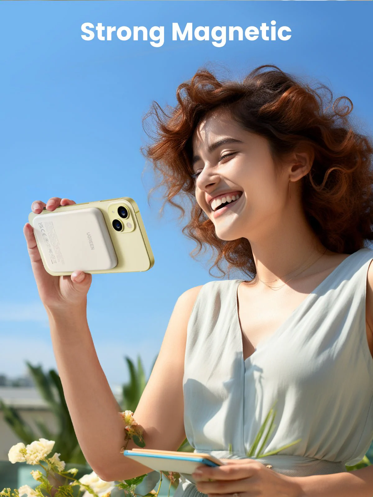 UGREEN Wireless Magnetic Power Bank 5000mAh - Image 6