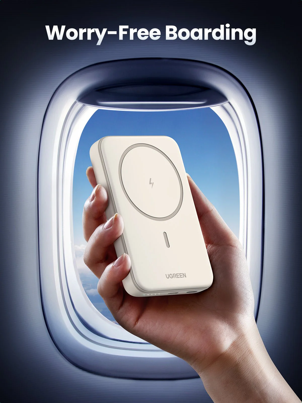 UGREEN Wireless Magnetic Power Bank 10000mAh - Image 8