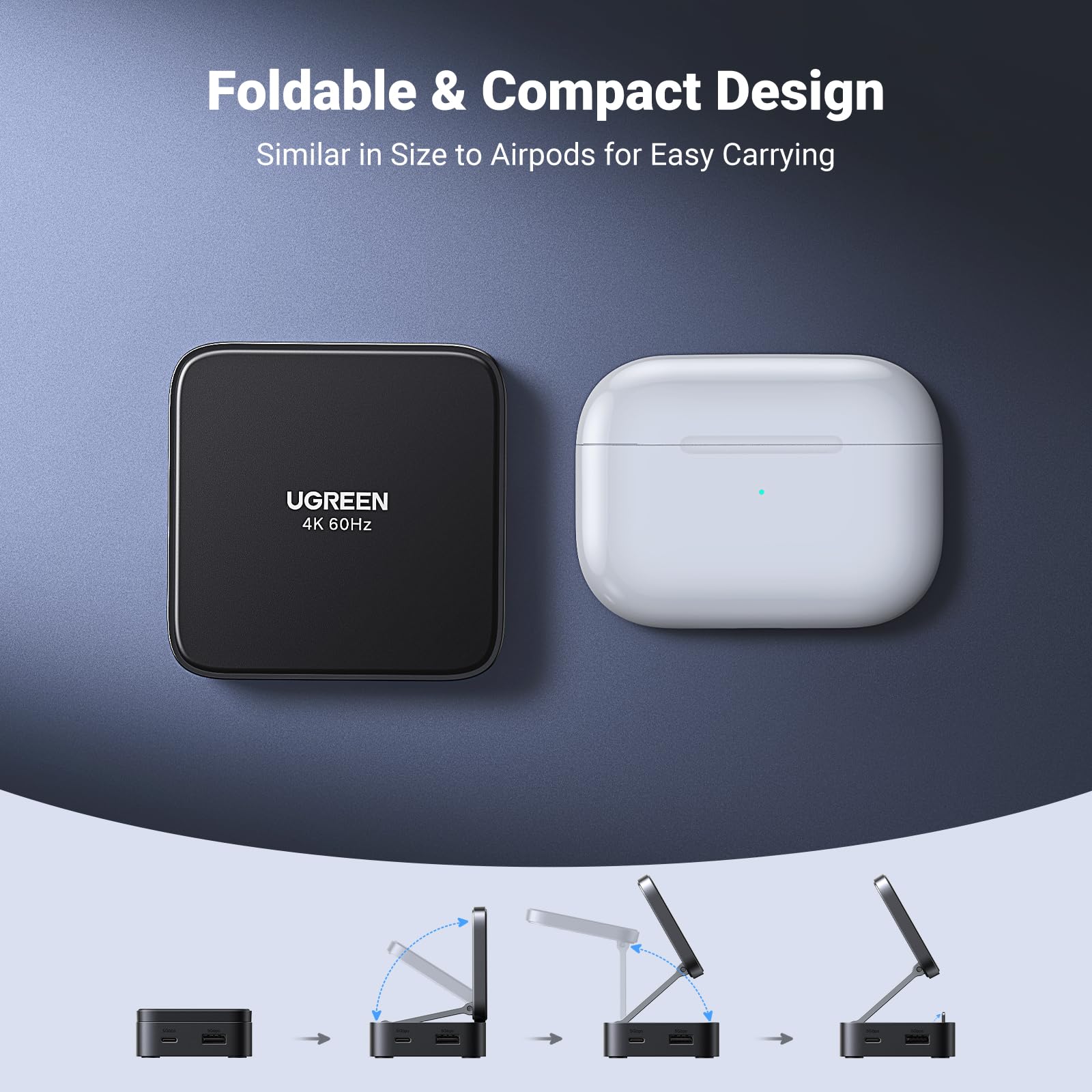 UGREEN Revodok Magnetic Docking Station 4K PD 100W - Image 7