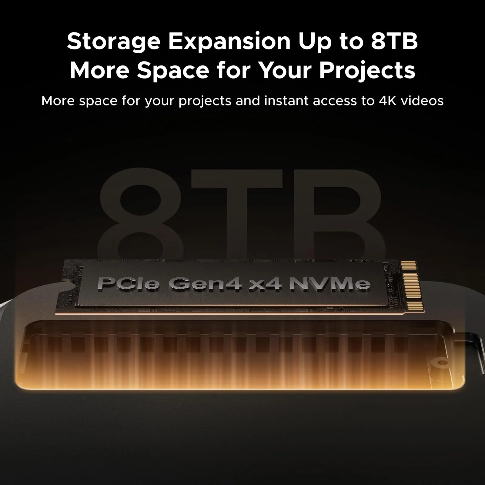 UGREEN Revodok Maxidok 10-in-1 Thunderbolt™ 5 Mac mini Dock with M.2 NVMe SSD Slot, Dual 6K Displays for Mac mini M4/M4 Pro - Image 7