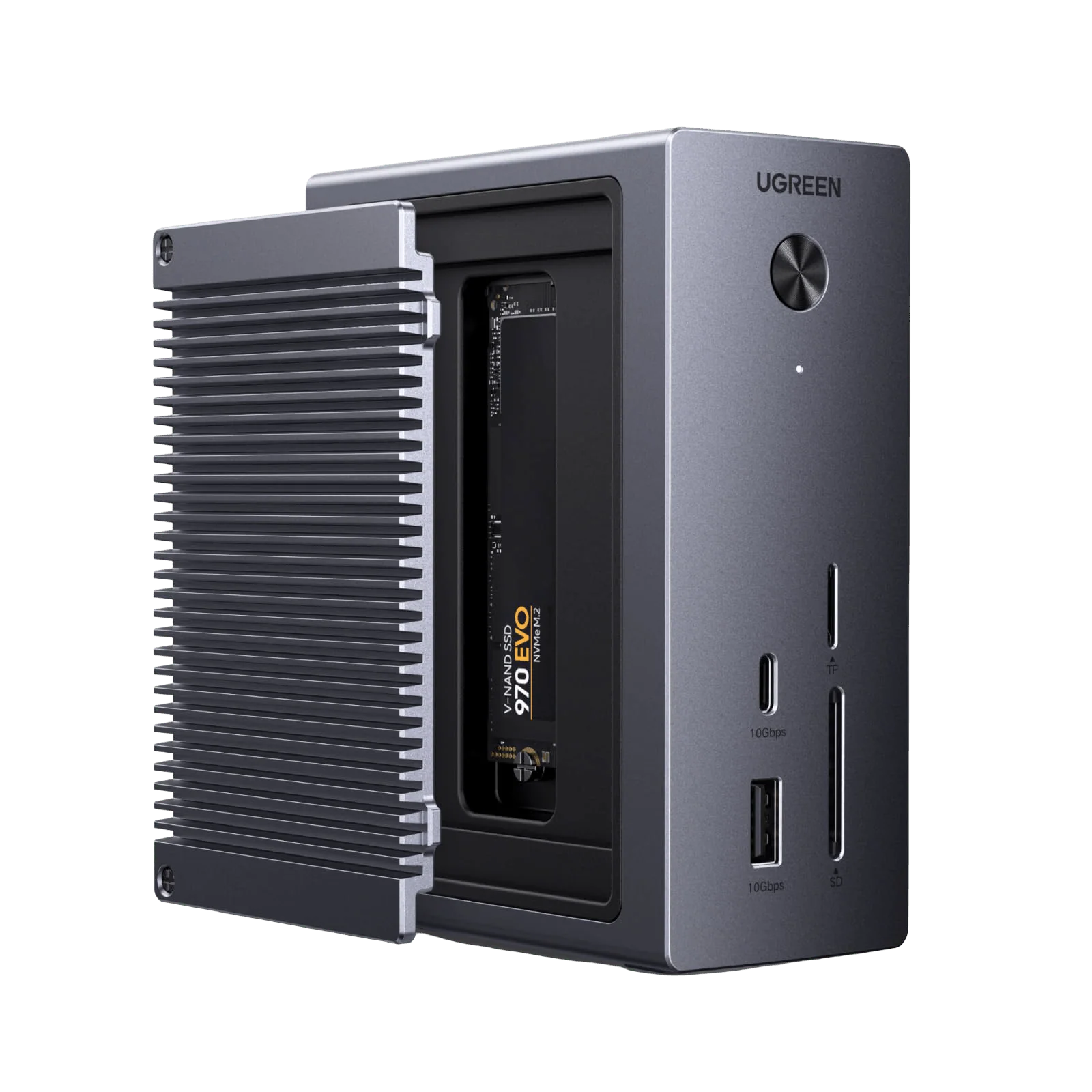 Revodok Pro 10-in-1 Docking Station (4K@60Hz, 10Gbps, 100W PD Charging)