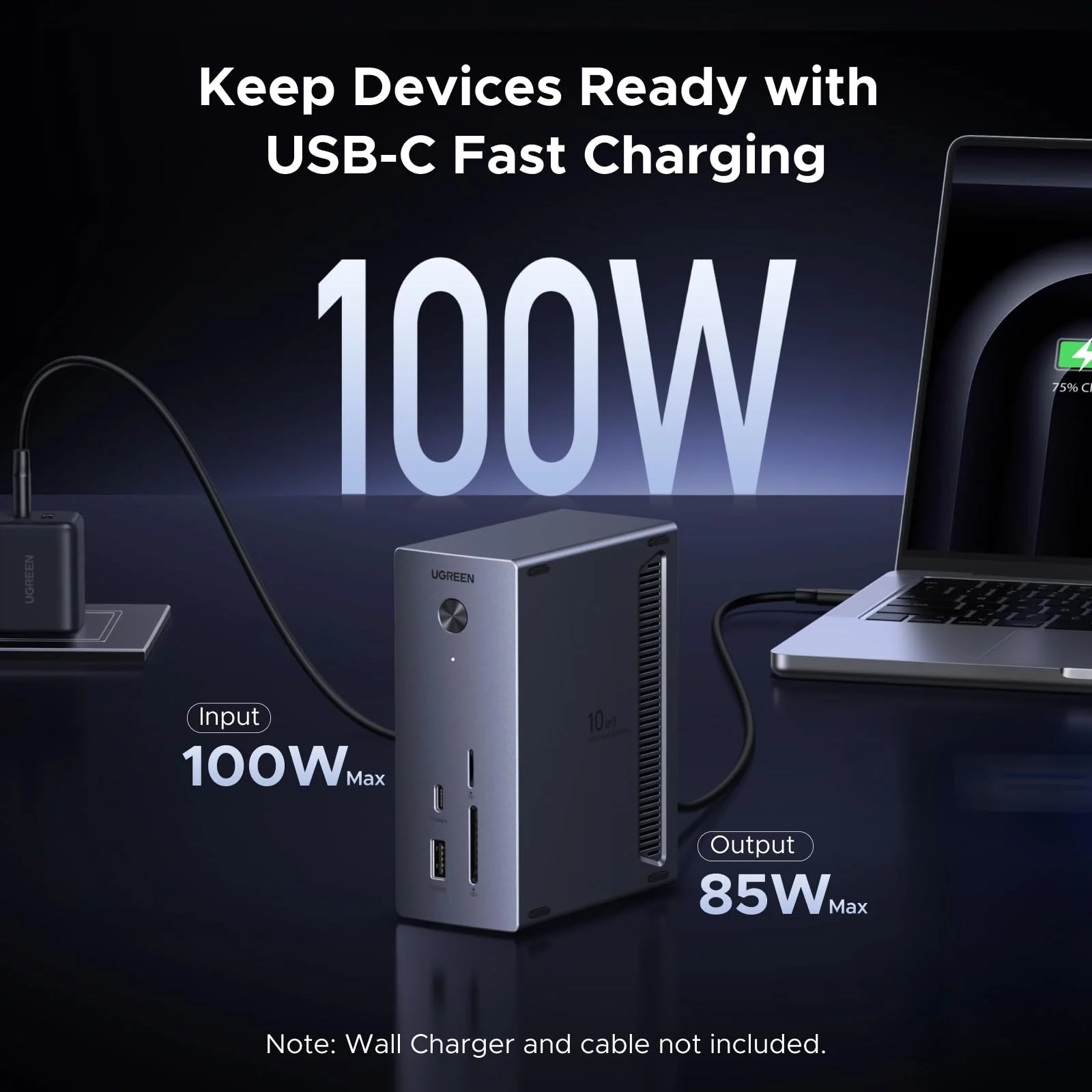 Revodok Pro 10-in-1 Docking Station (4K@60Hz, 10Gbps, 100W PD Charging) - Image 7