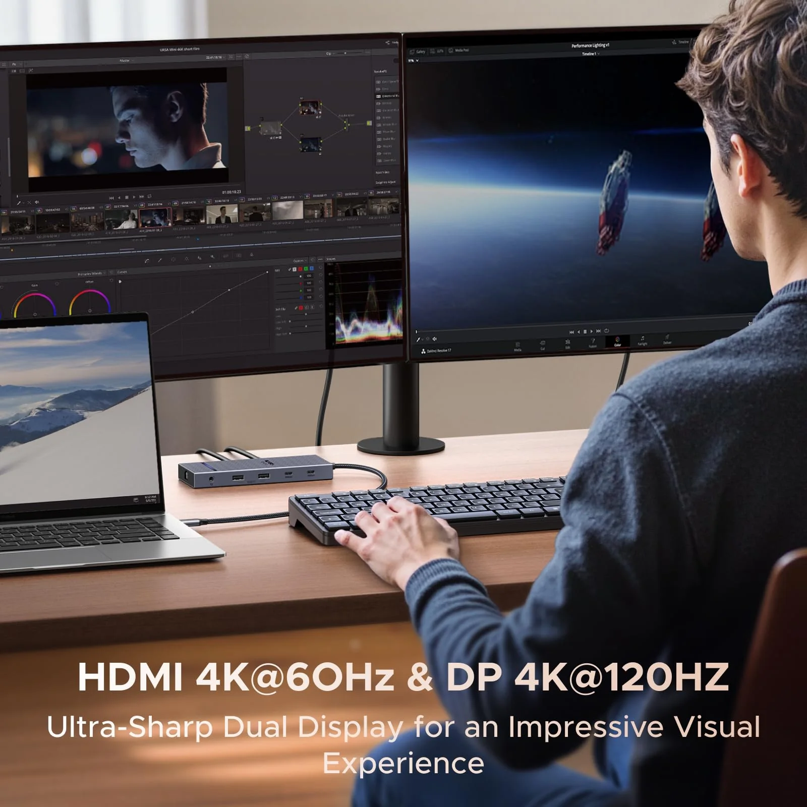 UGREEN Revodok Pro Docking Station (11-Port, Dual 4K, 100W) - Image 3
