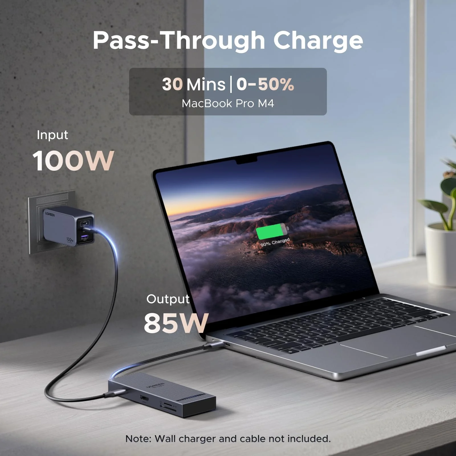 UGREEN Revodok USB-C Hub (8-Port, 10Gbps, 4K@60Hz, 100W) - Image 5