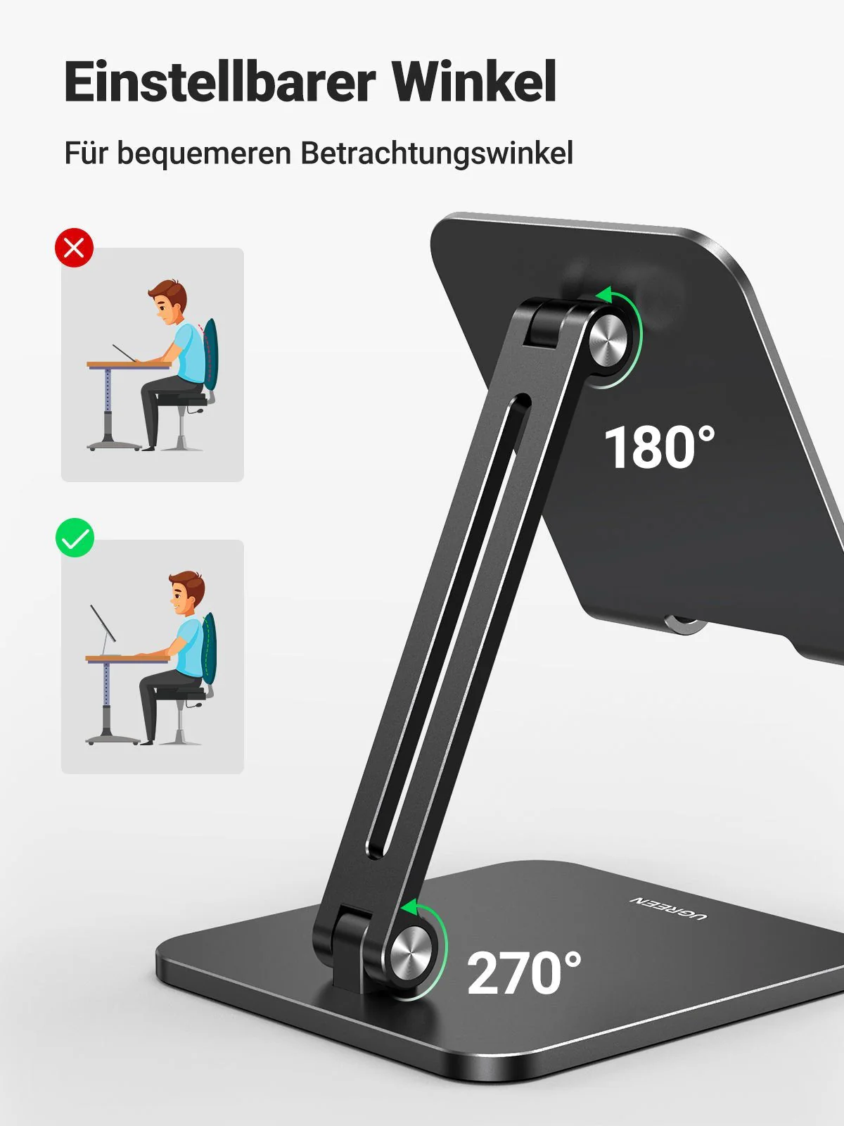 UGREEN adjustable tablet holder - Image 5