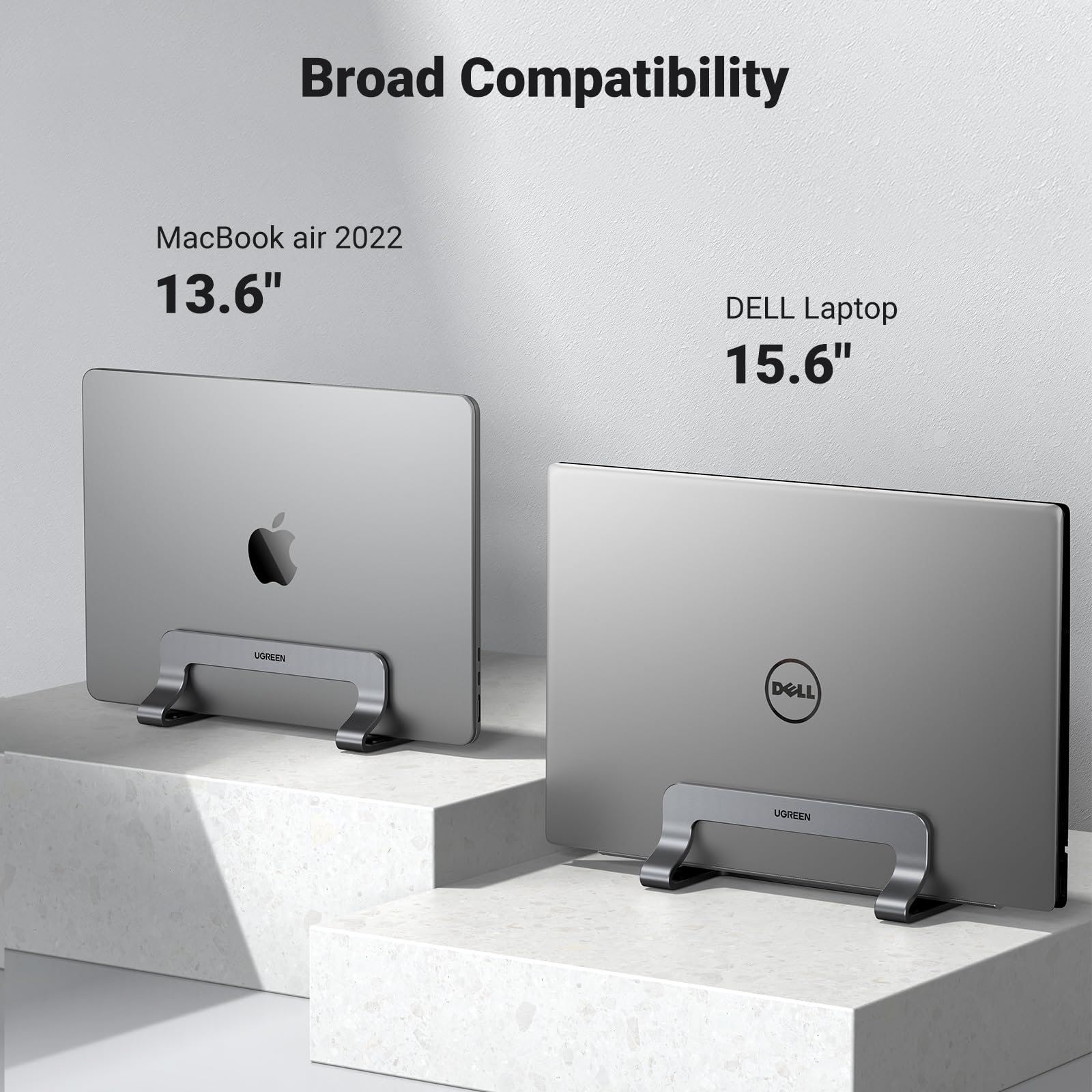 UGREEN Adjustable Vertical Laptop Stand - Image 7