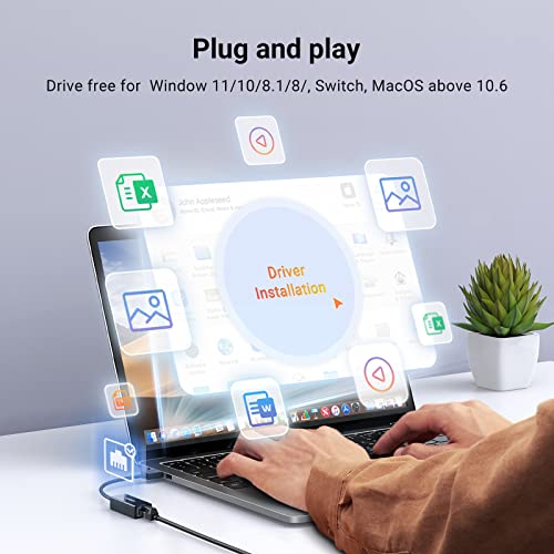 UGREEN USB to Ethernet Adapter RJ45 Wired LAN Adapter - Image 5