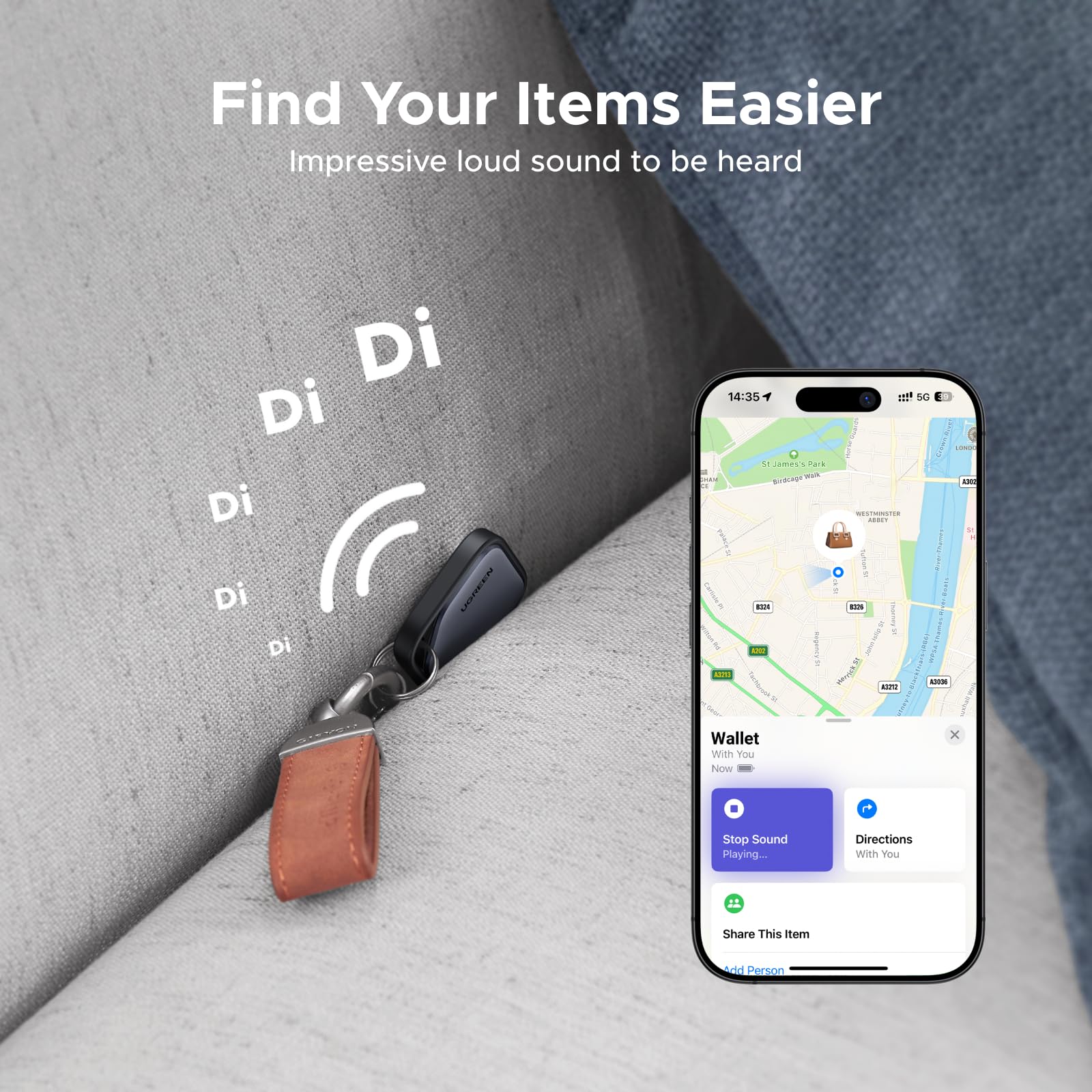 UGREEN Fine Track Smart Finder（iOS only） - Image 5