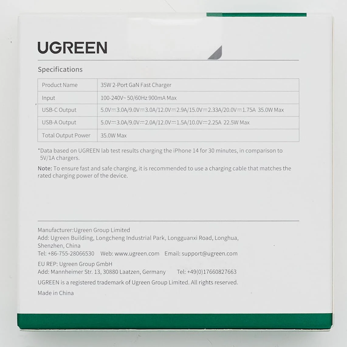 UGREEN Nexode 35W USB-C GaN Fast Charger - Image 10