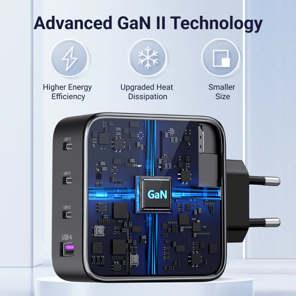 UGREEN Nexode 100W 4-Port GaN Charger & 2× 60W Charging Cables - Image 6