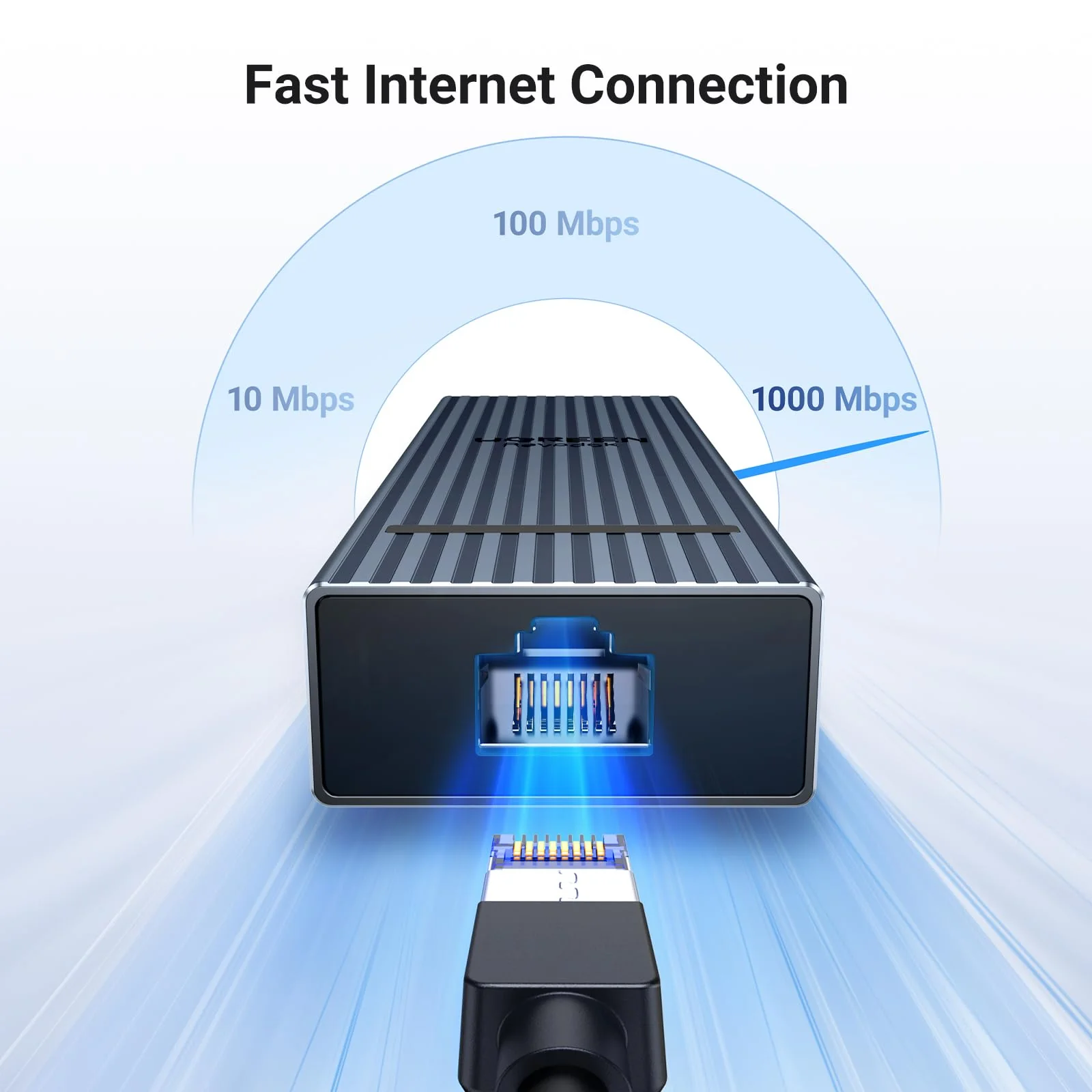 UGREEN Revodok 6-IN-1 USB-C Hub Ethernet, 4K@60Hz HDMI Display - Image 4
