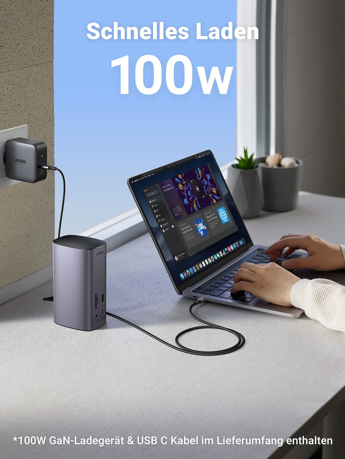 UGREEN Revodok Pro 312 Triple Display 12-in-1 USB C 8K Universal Docking Station - Image 7