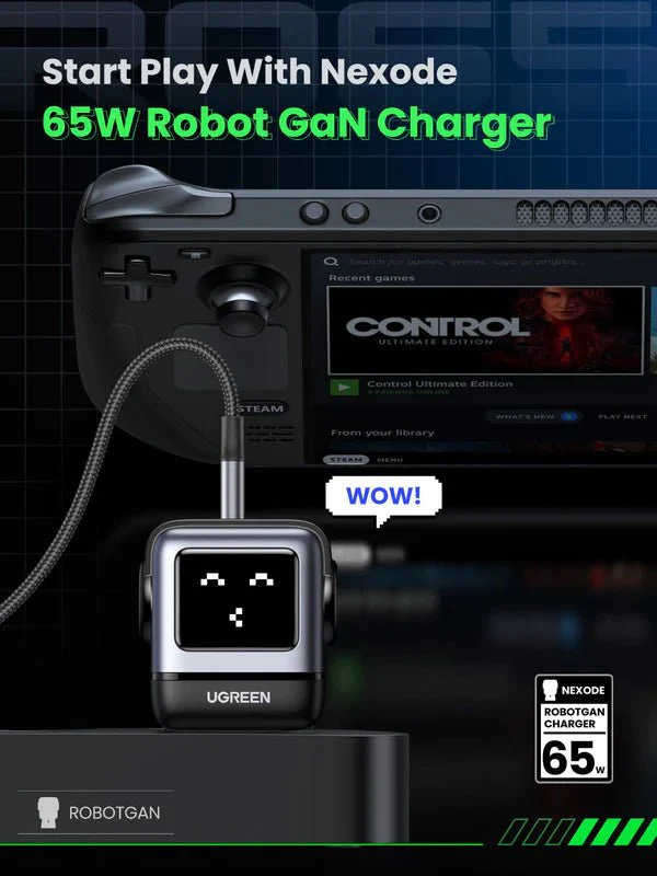 UGREEN Uno 65W Charger & 60W USB-C Cable - Image 3