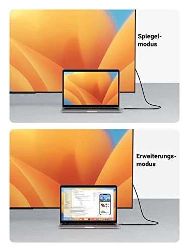 UGREEN USB C auf HDMI Kabel 4K 60Hz 2m Thunderbolt 3 - Image 3