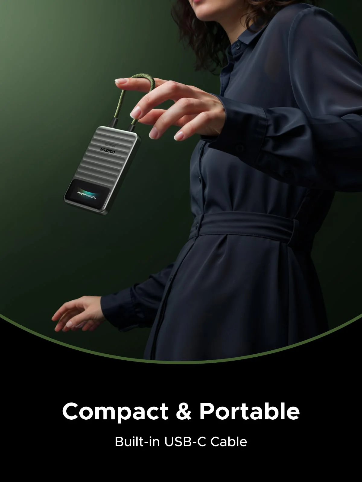 UGREEN USB 3.2 External Portable Hard Drive (1TB, Up to 2000MB/s, 20Gbps) - Image 8