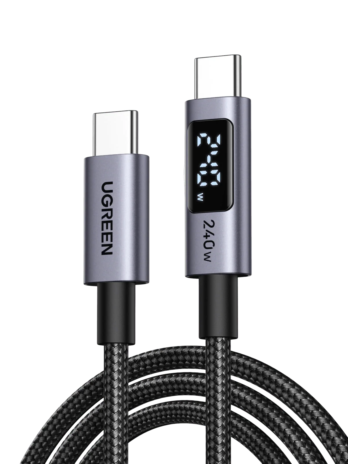 UGREEN USB-C Cable (240W, Digital Display)